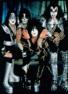 KISS kicking back, except on the stage