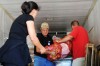 Hundreds receive free food during distribution in Highland
