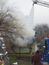 South Haven fire sends one man to hospital