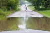 Region under flood warning through evening rush