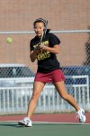 Chesterton No. 1 doubles player Jessica Lee