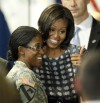 Michelle Obama cheers Illinois military family law