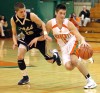 Drew Heinhold drives, Wheeler