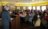 Coroner addresses AAUW on infant deaths