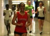 Morton track and field athlete Kimmlis Berymon runs a sprint