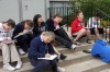 St. John the Baptist seventh graders learn through art education