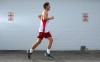 T.F. South cross country runner Kenny Karrson