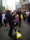 Hobart marathon man proposes to girlfriend