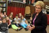 Secretary of State visits Jackson Elementary students