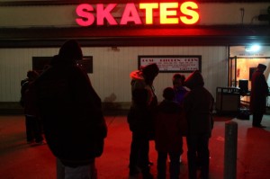Gary activists hold vigil at World of Skates