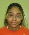 T.F. South girls basketball player Dominique Brooks