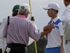 Looking like old pro, 14-year-old opens with 73