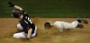 Mount Carmel's Tom Hayes reaches second for a double