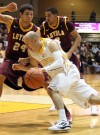 Valparaiso University's Will Bogan drives