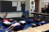 Joan Martin third graders make time for yoga in the classroom