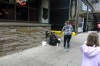 Dyer United Methodist volunteers pass out food to homeless in Chicago
