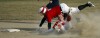 Munster's Paige Kwasigroch, Crown Point's Mandey Shrader