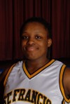 St. Fracnis de Sales girls basketball player Isis Mance