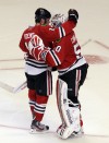 Toews' shootout goal lifts Hawks