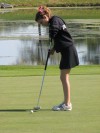 Homewood-Flossmoor sophomore golfer Sarah Armstrong