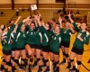 Wheeler volleyball players