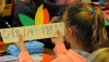 Kids talk turkey during pre-Thanksgiving Day activities in Hobart, Cedar Lake