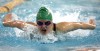 Valparaiso's Basia Niziolek competes in the 100-yard butterfly