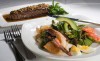 William B's Steakhouse Menu Favorites Seafood Louie and a 14 ounce New York Strip Steak