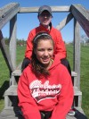 Liz and PJ Fox, Hebron track