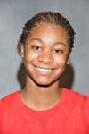 H-F girls basketball player Charnelle Reed