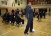 Seton students cheer on boys basketball team headed to state finals