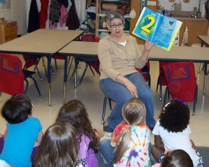 Preschool teacher ends 24-year career with reception