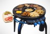 The Blacktop 360 Party Hub Grill Fryer