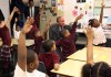 Daniels tours Gary school that grew enrollment from voucher law