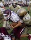 Chesterton at Griffith football scrimmage