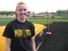 Kouts track, Allie Zimmerle