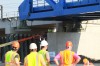 Bridge weighing 2,350 tons installed