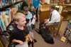 Steve Pangere talks to Central Elementary students