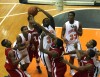 West Side Academy's Tremmell Powell shoots a basket