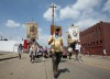 Pilgrims march