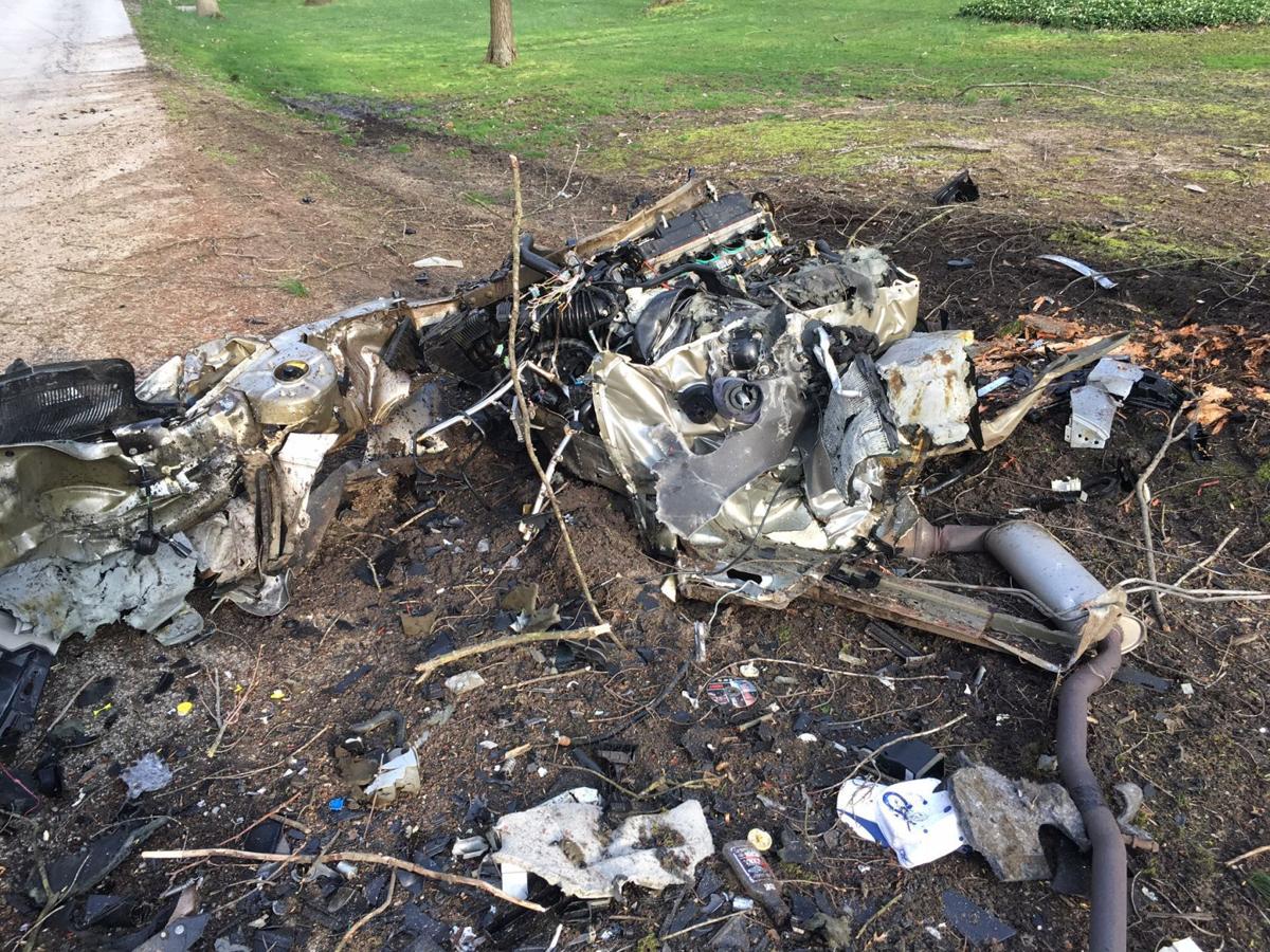 Police Vehicle 'utterly destroyed' in fatal LaPorte crash Crime and