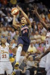 Tamika Catchings, Tina Charles, Renee Montgomery