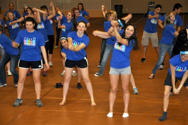 Dancing for Riley patients