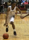 Bowman's Raynard Perry dribbles against Hamilton Southeastern during Friday's Black Friday Shootout.