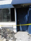 Hotel fire contained to single room