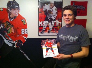 Entrepreneurial Dyer teen has a popular Blackhawks Facebook page