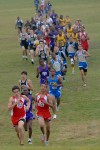 Boys cross country runners 