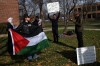 Purdue Calumet students hold rally to raise awareness of Palestinian deaths 