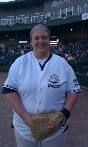 FIRST PITCH: Opening day, Michelle Fields