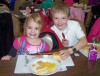 Students give thanks for feast